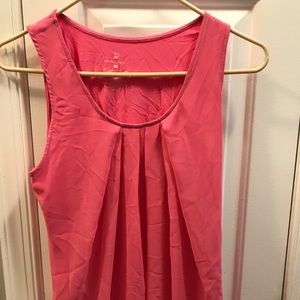 Small New York and Co pink work tank